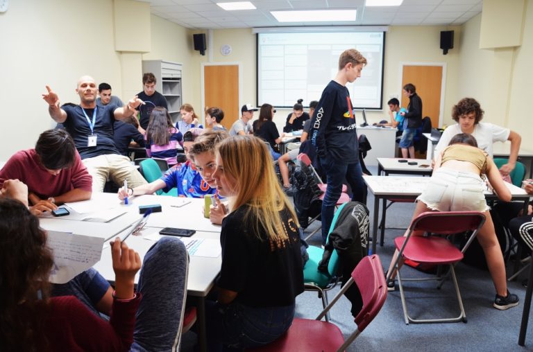 Team building activities are essential for leadership classes, both young and old